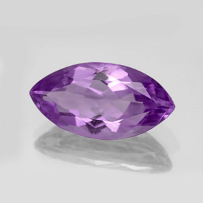 8,24 ctw natürlicher violetter Amethyst, Marquise, VVS-VS