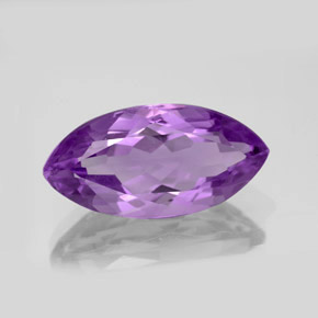 7,99 ctw natürlicher violetter Amethyst, Marquise, VS