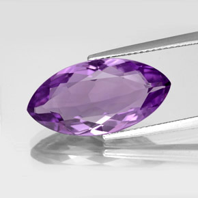 7,33 ctw natürlicher violetter Amethyst, Marquise, VVS-VS