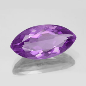 8,44 ctw natürlicher violetter Amethyst, Marquise, VVS-VS