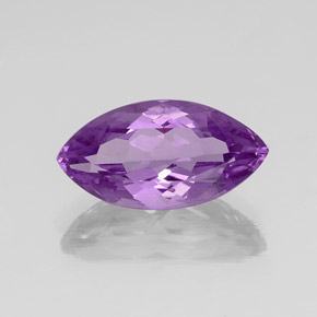 7,93 ctw natürlicher violetter Amethyst, Marquise, VS