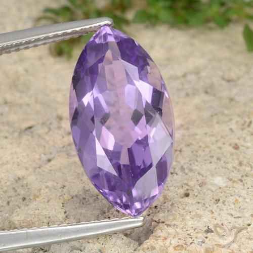 9,17 ctw natürlicher Tiefes Irisviolett Amethyst, Marquise, VS