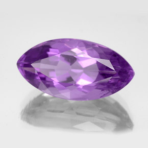7,06 ctw natürlicher violetter Amethyst, Marquise, VS