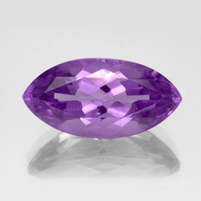 6,73 ctw natürlicher violetter Amethyst, Marquise, VS