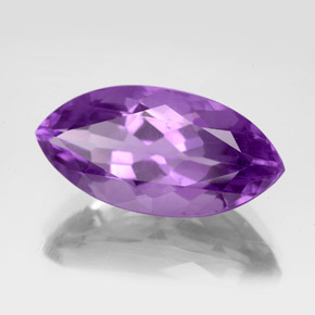 6,73 ctw natürlicher violetter Amethyst, Marquise, VS