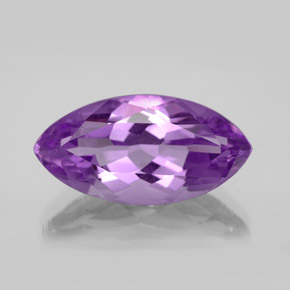 7,04 ctw natürlicher violetter Amethyst, Marquise, VS