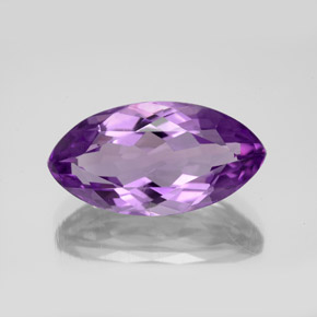 6,72 ctw natürlicher violetter Amethyst, Marquise, VVS-VS