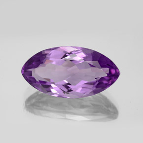 6,72 ctw natürlicher violetter Amethyst, Marquise, VVS-VS