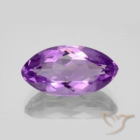 6.54ct Natürlicher Lebhaftes Violett Amethyst, Marquise, VS