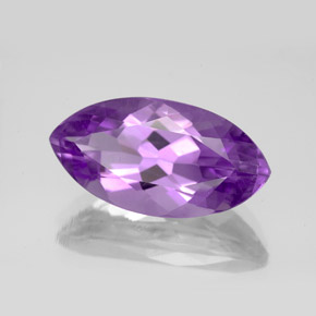 6,09 ctw natürlicher violetter Amethyst, Marquise, VS