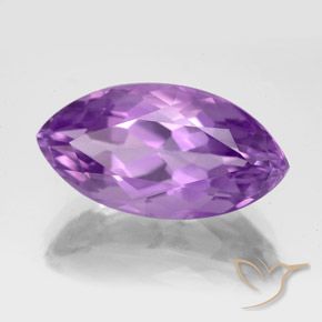 9,17 ctw natürlicher Lebhaftes Violett Amethyst, Marquise, VVS-VS