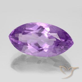 7,56 ctw natürlicher Tiefviolettes Violett Amethyst, Marquise, VS