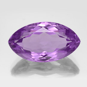 8,97 ctw natürlicher violetter Amethyst, Marquise, VVS-VS