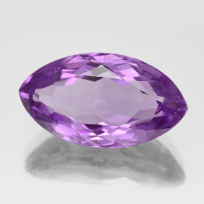 8,97 ctw natürlicher violetter Amethyst, Marquise, VVS-VS