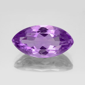 6,12 ctw natürlicher violetter Amethyst, Marquise, VVS-VS
