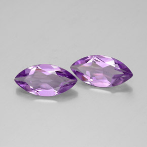  ct natürliche violetter Amethyst-Edelsteine, Marquise, VS