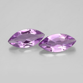  ct natürliche violetter Amethyst-Edelsteine, Marquise, VS