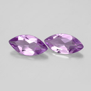  ct natürliche violetter Amethyst-Edelsteine, Marquise, VS