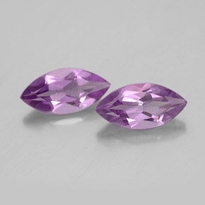  ct natürliche violetter Amethyst-Edelsteine, Marquise, VS