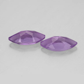  ct natürliche violetter Amethyst-Edelsteine, Marquise, VVS-VS