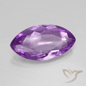 5,21 ctw natürlicher violetter Amethyst, Marquise, VS