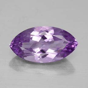 4,63 ctw natürlicher violetter Amethyst, Marquise, VVS-VS