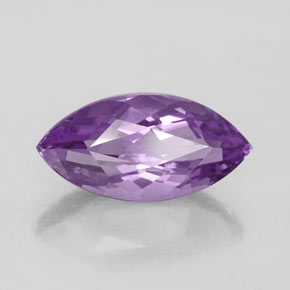 4,34 ctw natürlicher violetter Amethyst, Marquise, VVS-VS