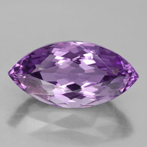 9,72 ctw natürlicher violetter Amethyst, Marquise, VVS
