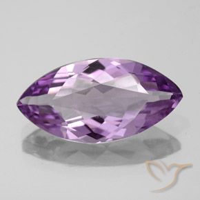 4.24ct Natürlicher Mittelrosa Violett Amethyst, Marquise, VS