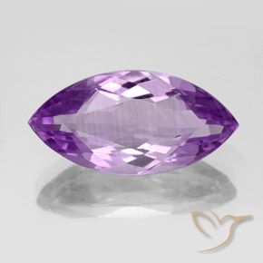 6.53ct Natürlicher Mittelviolettes Violett Amethyst, Marquise, VS