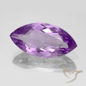 9,17 ctw natürlicher Mittelviolettes Violett Amethyst, Marquise, VS