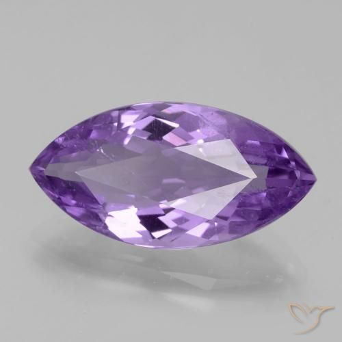 9,17 ctw natürlicher Mittelviolett Amethyst, Marquise, VS-SI
