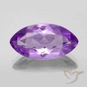 6.40ct Natürlicher Lebhaftes Violett Amethyst, Marquise, VS