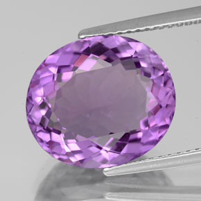 9,17 ctw natürlicher Violet Amethyst, Oval Schliff, VVS-VS
