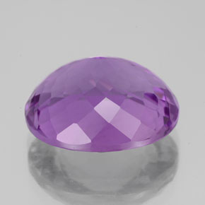 9,17 ctw natürlicher Violet Amethyst, Oval Schliff, VVS-VS