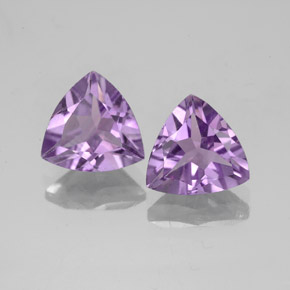  ct natürliche Violet Amethyst-Edelsteine, Trillion, VS