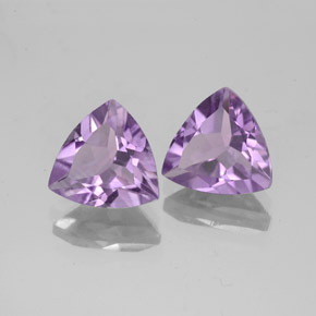  ct natürliche Violet Amethyst-Edelsteine, Trillion, VS