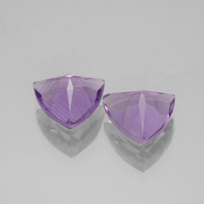  ct natürliche Violet Amethyst-Edelsteine, Trillion, VS