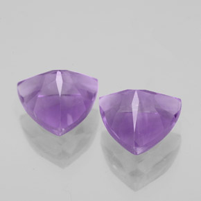  ct natürliche Violet Amethyst-Edelsteine, Trillion, VS