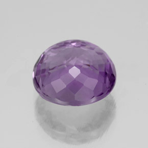 9,17 ctw natürlicher Violet Amethyst, Rund Schliff, VS
