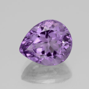9,17 ctw natürlicher Violet Amethyst, Birnenform, VVS-VS