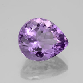 9,17 ctw natürlicher Violet Amethyst, Birnenform, VVS-VS