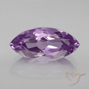 7.67ct Natürlicher Hell-Mittelviolett Amethyst, Marquise, VVS-VS