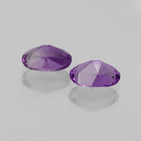  ct natürliche Violet Amethyst-Edelsteine, Oval Schliff, VVS-VS