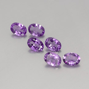 ct natürliche Violet Amethyst-Edelsteine, Oval Schliff, VVS-VS