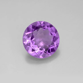 9,17 ctw natürlicher Violet Amethyst, Rund Schliff, VVS-VS