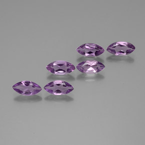  ct natürliche Violet Amethyst-Edelsteine, Marquise, VS