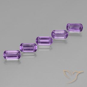 5.30 ct natürliche tiefrosa-violett Amethyst-Edelsteine, Fantasie, VS