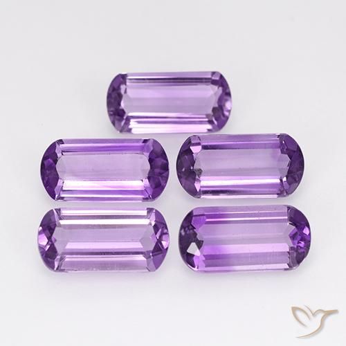 4.92ctw Natürlicher Tiefviolettes Violett Amethyst, Fantasie, VS