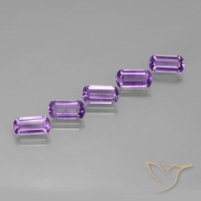 5.19 ct natürliche Mitteldunkles Violettviolett Amethyst-Edelsteine, Fantasie, VS